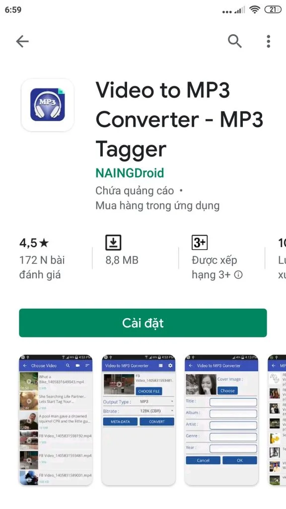 Cach tach nhac tu video sang mp3