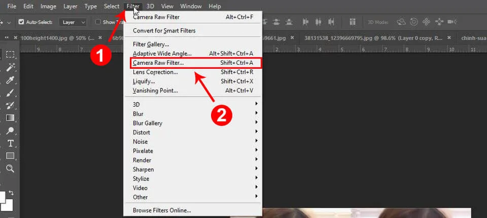 làm đẹp ảnh trong photoshop