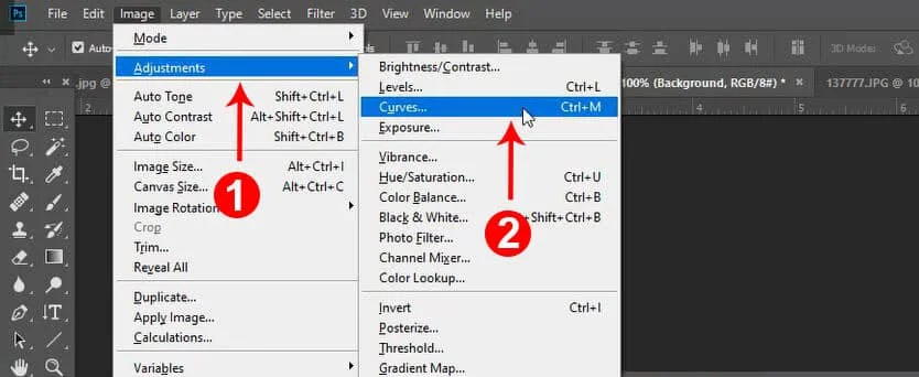 làm tươi ảnh trên photoshop