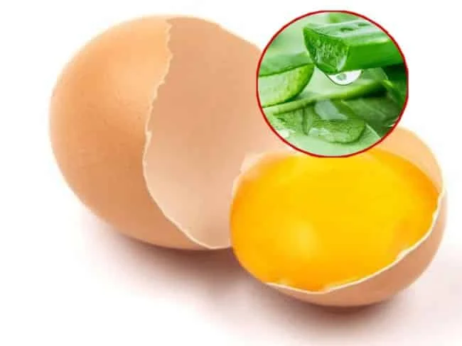 lòng đỏ trứng gà giúp làm trắng da