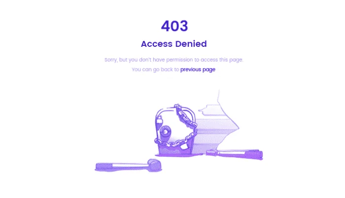 khắc phục lỗi Http Forbidden Error 403