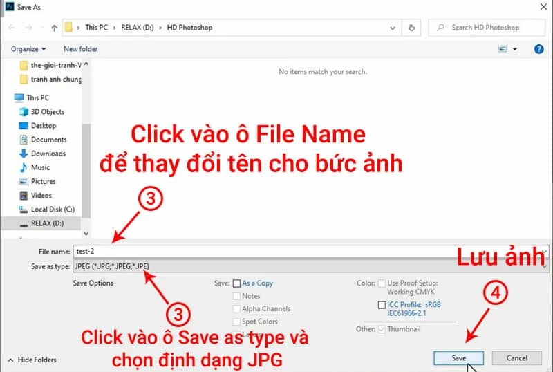 lưu ảnh ở định dạng FPG