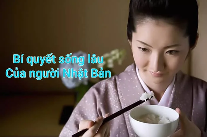 bí quyết sống lâu của người nhật bản