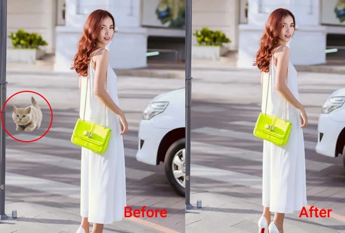 Cách xóa chi tiết thừa trong ảnh bằng Photoshop cs6