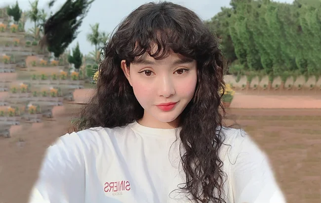 hiền hồ để tóc dài