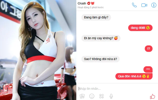 tỏ tình qua tin nhắn