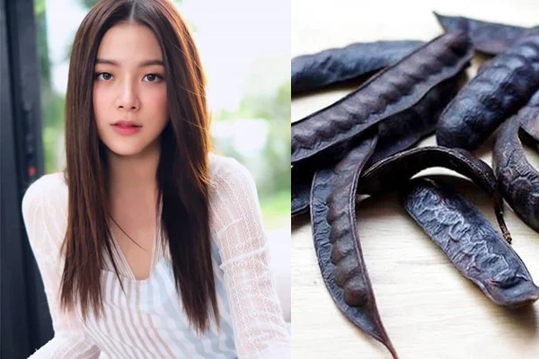 bồ kết giúp làm mượt tóc, thẳng tóc