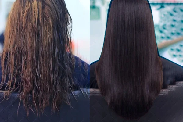 cách làm tóc xoăn thành thẳng