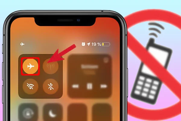 chế độ máy bay điện thoại