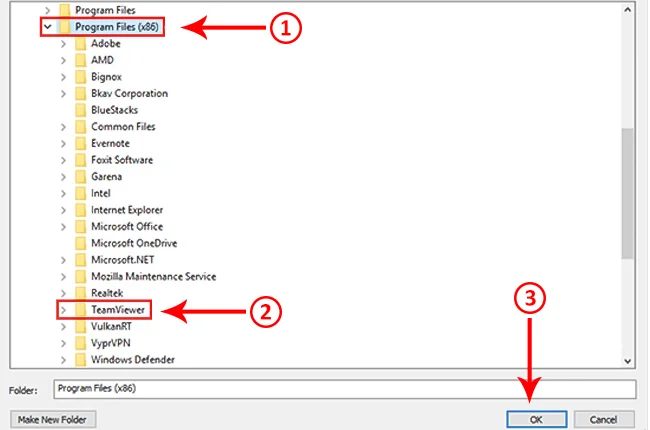khắc phục lỗi teamviewer giới hạn 5 phút trên windows
