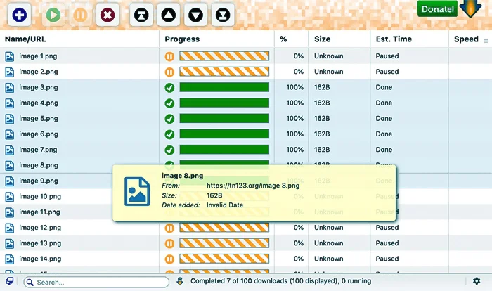 phần mềm DownThemAll