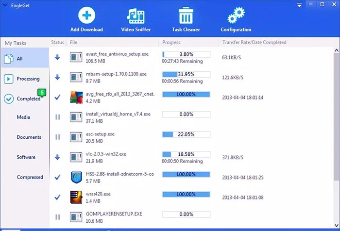 phần mềm eegleget