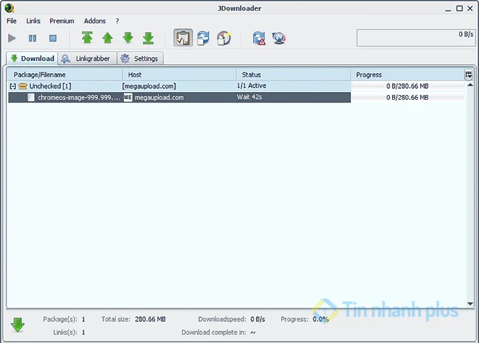 phần mềm jdownloader