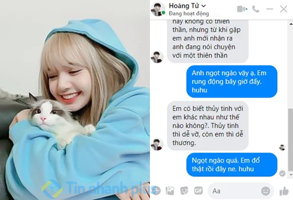 cách tán crush qua tin nhắn