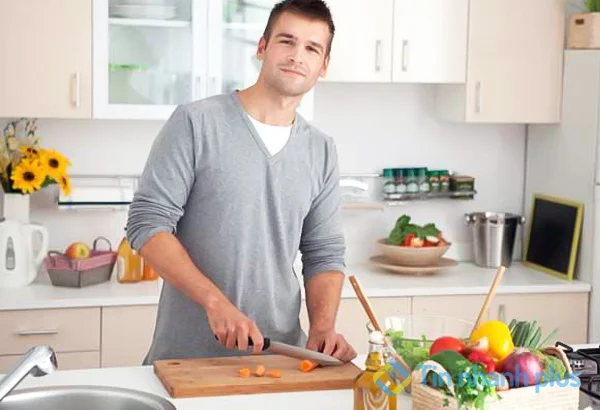 nấu ăn cho người yêu khi cô ấy bị ốm