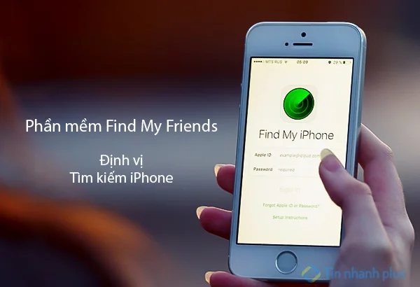 phần mềm find my friends