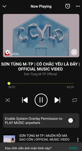 phần mềm nghe nhạc youtube musi simple