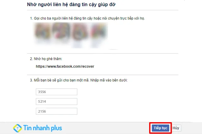 cập nhật người dùng đáng tin cậy