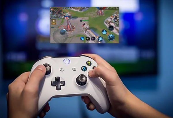 chàng mê chơi game