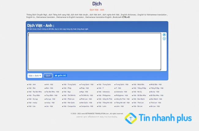 phần mềm English to Vietnamese Translate