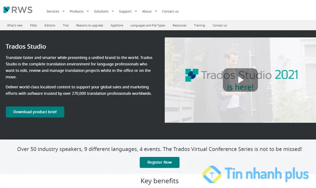 phần mềm SDL Trados Studio
