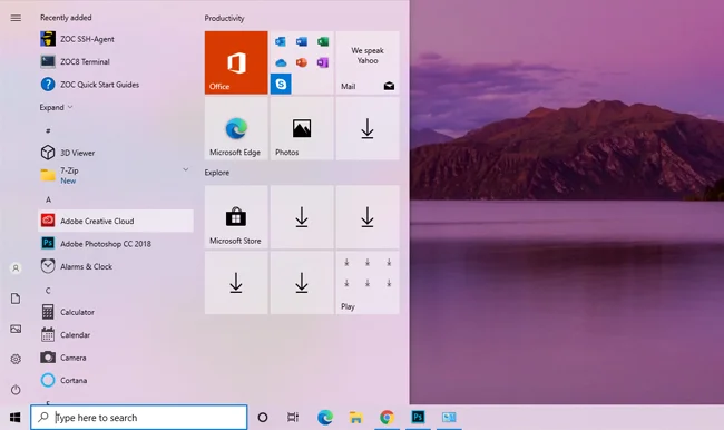 cách mở micosoft store