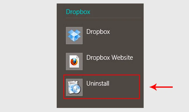 xóa bỏ ứng dụng bằng Uninstall Shortcuts