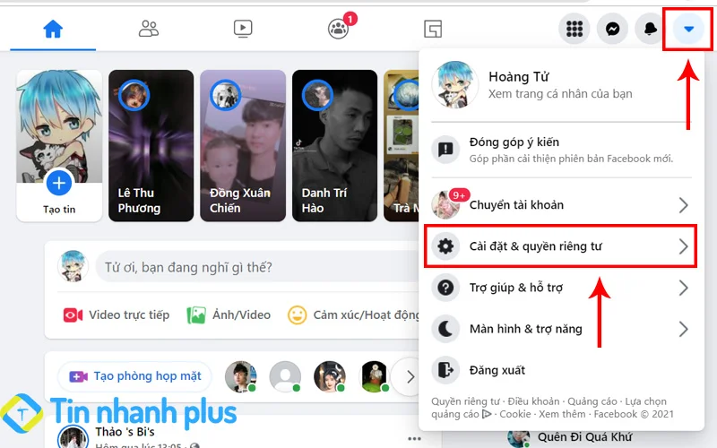cách bật số người theo dõi khi chưa đủ 18 tuổi
