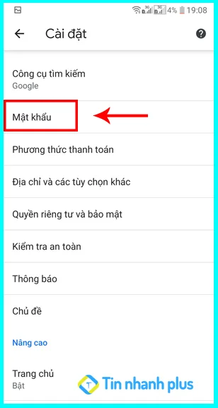 cách xem mật khẩu Facebook trên điện thoại android