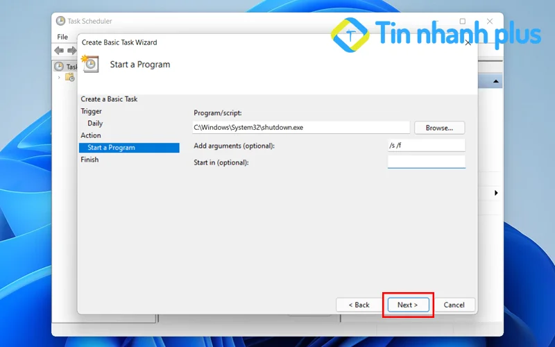 hẹn giờ tắt máy tính