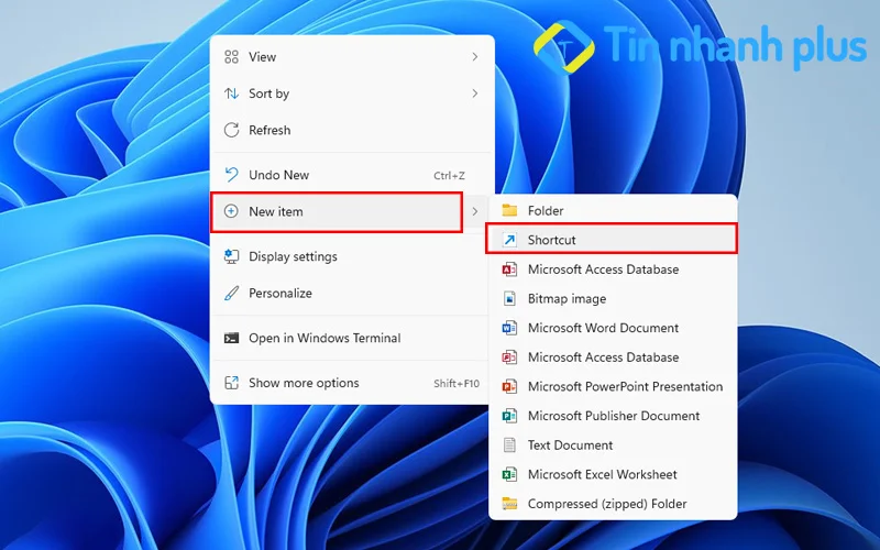 hẹn giờ tắt máy tính bằng Shortcut
