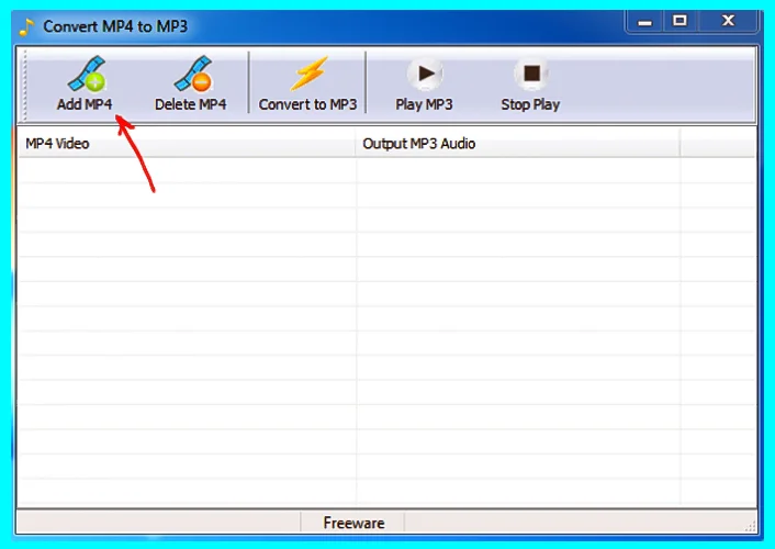 phần mềm Convert MP4 to MP3