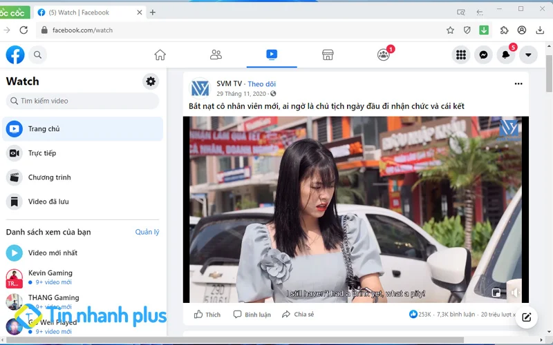 tải video facebook về máy tính bằng cốc cốc