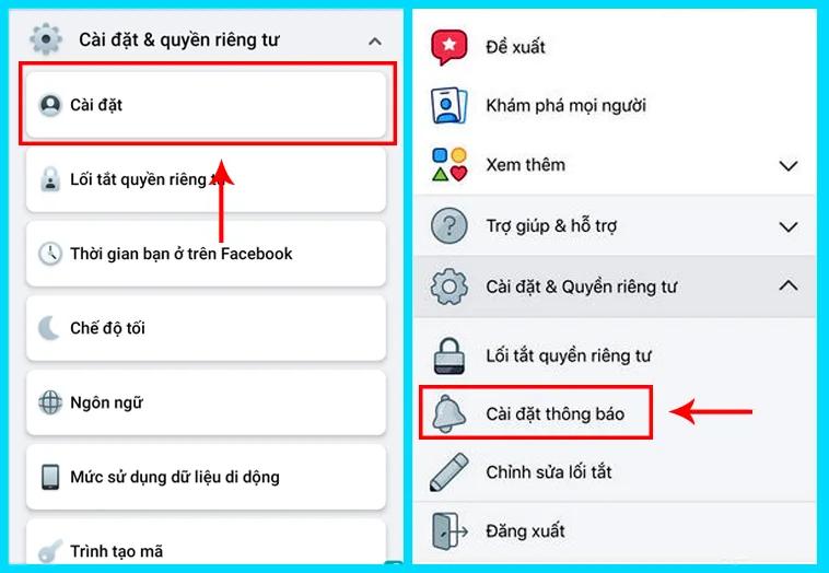 tắt thông báo sinh nhật facebook trên iphone