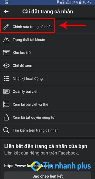 cách tắt sinh nhật facebook trên android