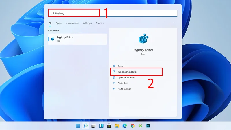 tắt ứng dụng chạy ngầm bằng Registry