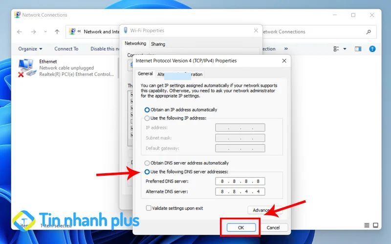 làm sao để thay đổi được dns trên máy tính