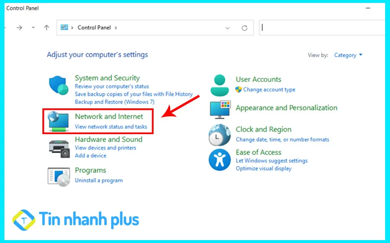 thay đổi dns control panel