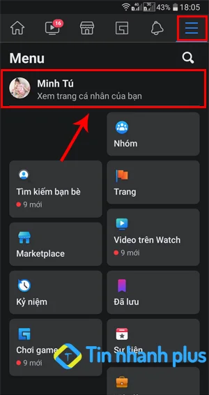 ẩn album ảnh facebook trên điện thoại