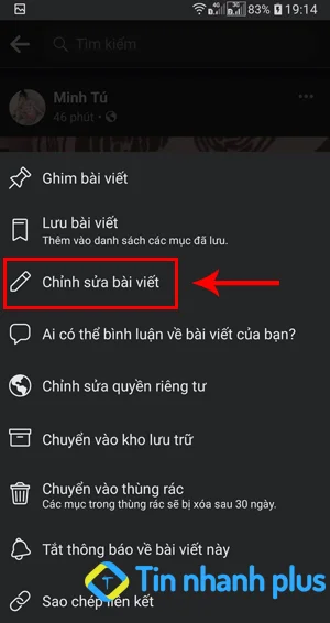 ẩn ảnh khi tải lên facebook