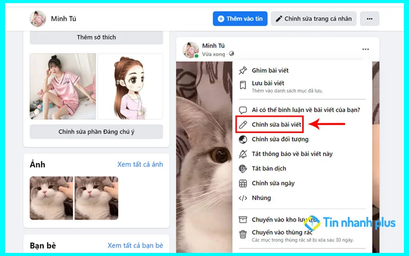 hướng dẫn cách ẩn ảnh facebook trên máy tính