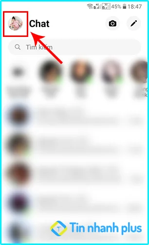 bật bong bóng messenger