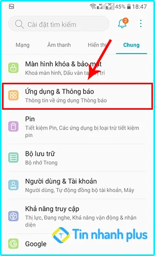 bật thông báo messenger trên điện thoại