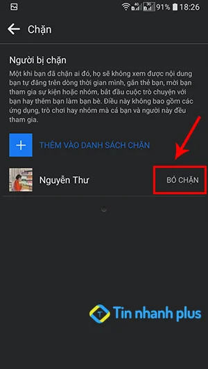hướng dẫn bỏ chặn facebook