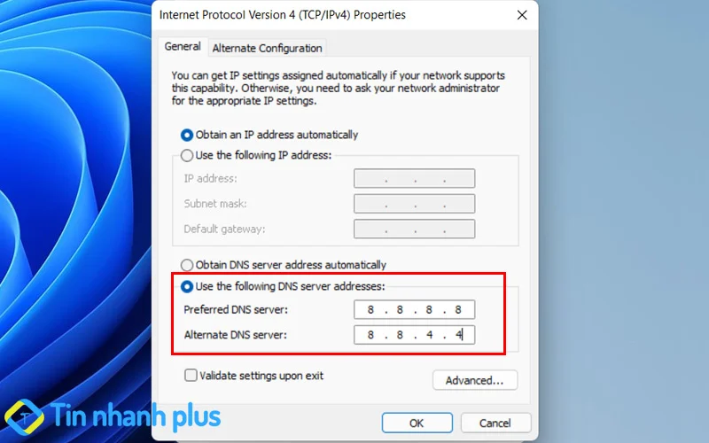 lỗi dns không gửi được gmail