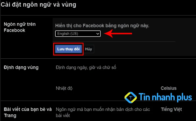 Cách chỉnh ngôn ngữ Facebook trên điện thoại và máy tính