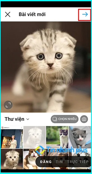 cách tải ảnh lên instagram bằng smartphone