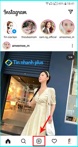 cách tải ảnh lên instagram bằng điện thoại