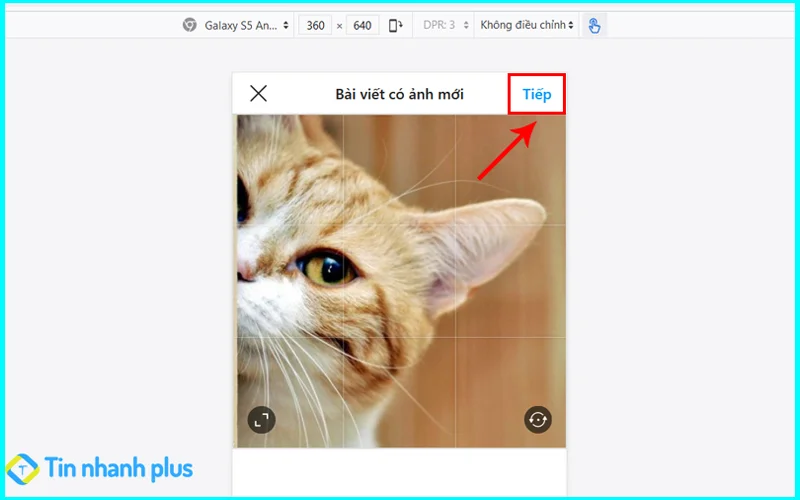 tải ảnh lên instagram trên láp top