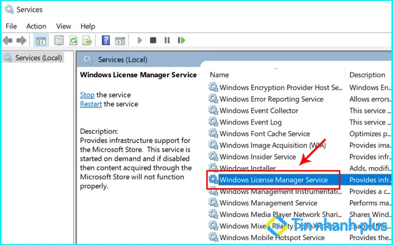 vô hiệu hóa services-windows khắc phục lỗi your windows license will expire soon win 10